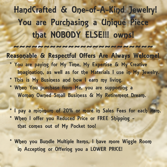 ABOUT MY HANDMADE JEWELRY... - Picture 8 of 16